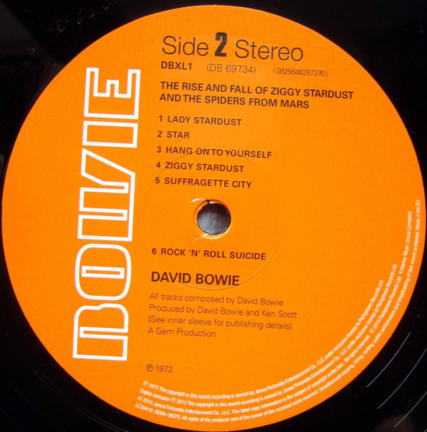 David Bowie - The Rise And Fall Of Ziggy Stardust And The Spiders From Mars | Parlophone (DB69734) - 4 David Bowie - The Rise And Fall Of Ziggy Stardust And The Spiders From Mars | Parlophone (DB69734) - 4
