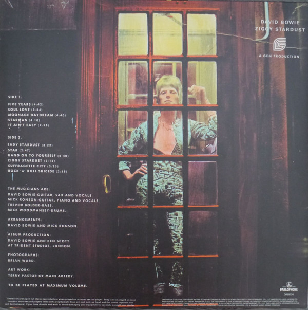 David Bowie - The Rise And Fall Of Ziggy Stardust And The Spiders From Mars | Parlophone (DB69734) - 2 David Bowie - The Rise And Fall Of Ziggy Stardust And The Spiders From Mars | Parlophone (DB69734) - 2