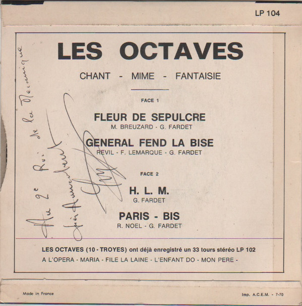 Les Octaves