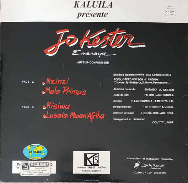 Kester Emeneya - Jo Kester Emeneya | Kaluila (KL 04) - 2 Kester Emeneya - Jo Kester Emeneya | Kaluila (KL 04) - 2