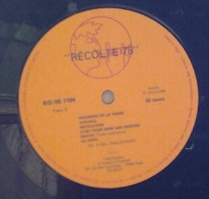 Récolte 78