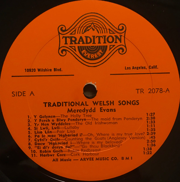 Traditional Welsh Songs