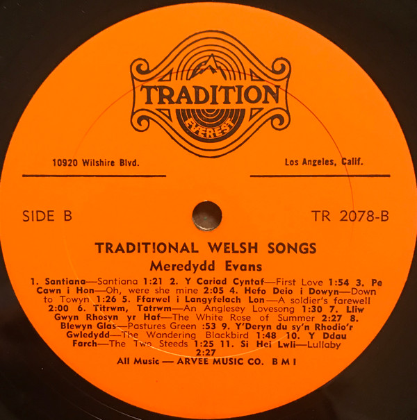 Traditional Welsh Songs