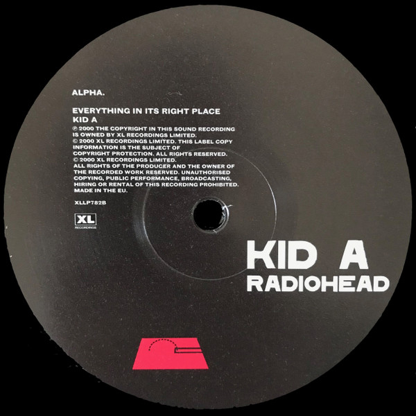 Radiohead - Kid A | XL Recordings (XLLP 782B) - 5 Radiohead - Kid A | XL Recordings (XLLP 782B) - 5