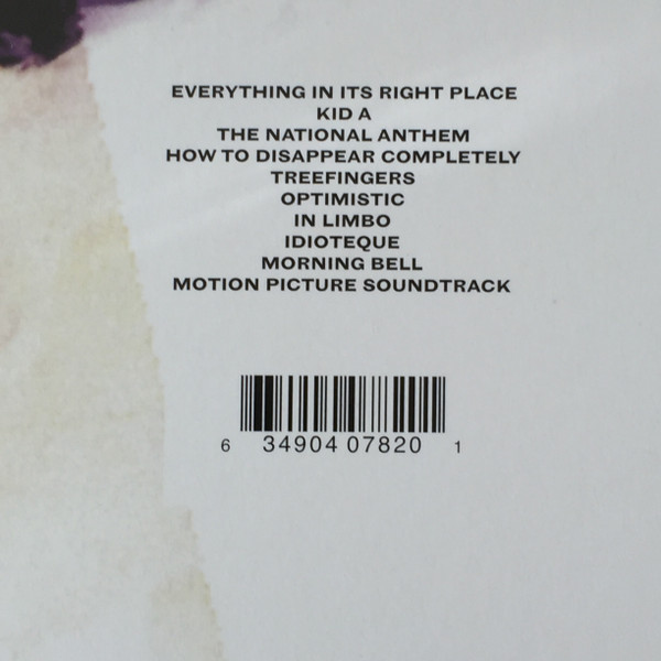 Radiohead - Kid A | XL Recordings (XLLP 782B) - 13 Radiohead - Kid A | XL Recordings (XLLP 782B) - 13