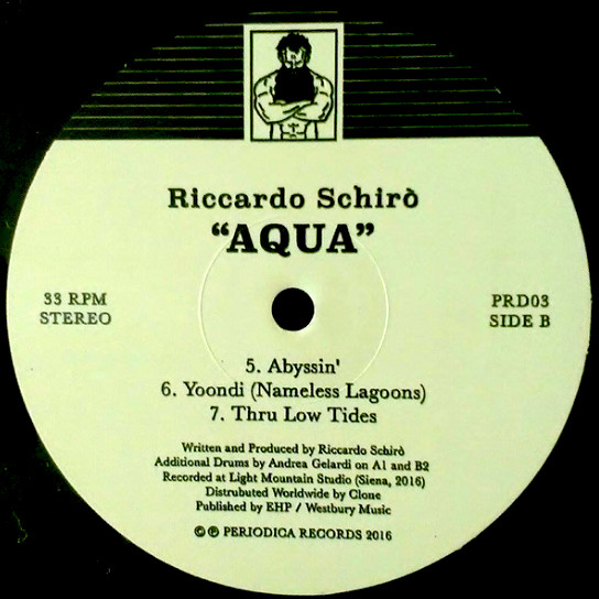 Riccardo Schirò - Aqua | Periodica Records (PRD03) - 3 Riccardo Schirò - Aqua | Periodica Records (PRD03) - 3