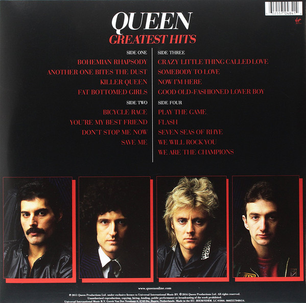 Queen - Greatest Hits | Virgin EMI Records (0602557048414) - 4 Queen - Greatest Hits | Virgin EMI Records (0602557048414) - 4