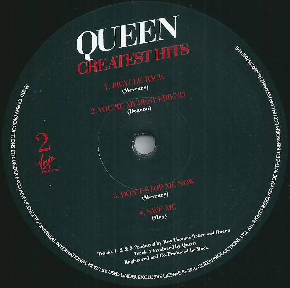 Queen - Greatest Hits | Virgin EMI Records (0602557048414) - 6 Queen - Greatest Hits | Virgin EMI Records (0602557048414) - 6