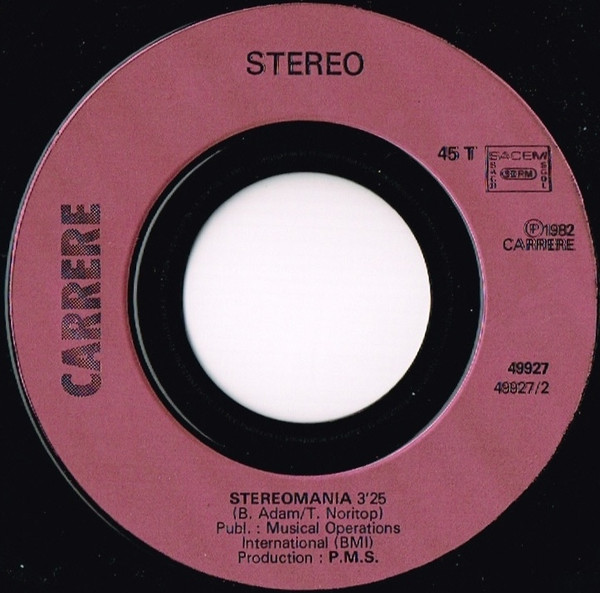 Stereo - Somewhere In The Night | Carrere (49.927) - 4