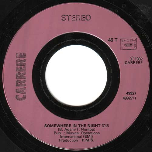 Stereo - Somewhere In The Night | Carrere (49.927) - 3