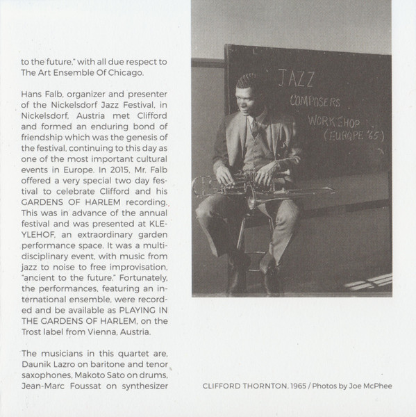 The Clifford Thornton Memorial Quartet - Sweet Oranges | Not Two Records (MW971-2) - 7 The Clifford Thornton Memorial Quartet - Sweet Oranges | Not Two Records (MW971-2) - 7