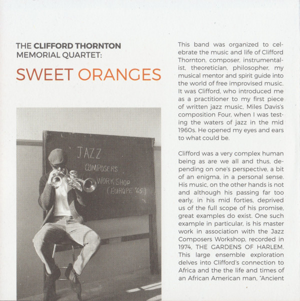 The Clifford Thornton Memorial Quartet - Sweet Oranges | Not Two Records (MW971-2) - 6 The Clifford Thornton Memorial Quartet - Sweet Oranges | Not Two Records (MW971-2) - 6