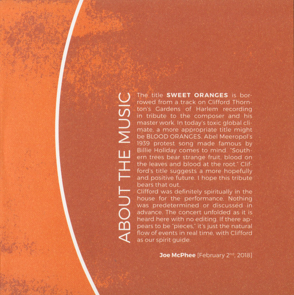 The Clifford Thornton Memorial Quartet - Sweet Oranges | Not Two Records (MW971-2) - 5 The Clifford Thornton Memorial Quartet - Sweet Oranges | Not Two Records (MW971-2) - 5