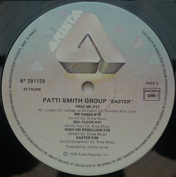 Patti Smith Group - Easter | Arista (201 128) - 8 Patti Smith Group - Easter | Arista (201 128) - 8