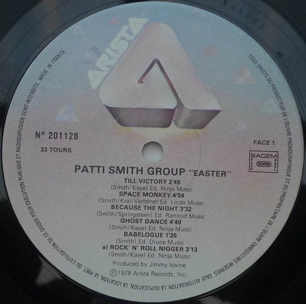 Patti Smith Group - Easter | Arista (201 128) - 6 Patti Smith Group - Easter | Arista (201 128) - 6