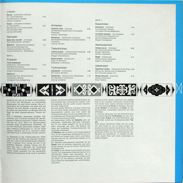 Troika - Musikalische Reise Durch Die 15 Republiken