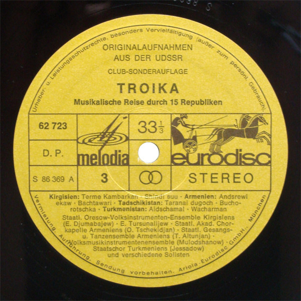 Troika - Musikalische Reise Durch Die 15 Republiken