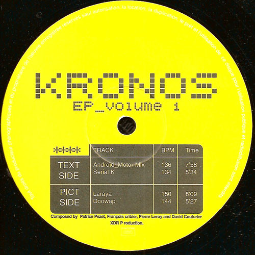 Kronos EP Volume 1