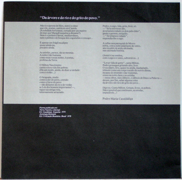 Milton Nascimento - Sentinela | Arabella (201 610) - 4 Milton Nascimento - Sentinela | Arabella (201 610) - 4