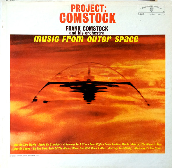 Frank Comstock - Music From Outer Space | Warner Bros. Records (W 1463)