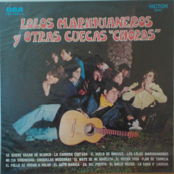 Nano Parra - Lolos Marihuaneros y Otras Cuecas "Choras" | RCA Victor (CML-2824-X)