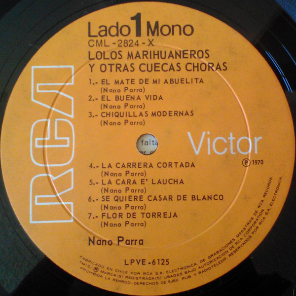 Lolos Marihuaneros y Otras Cuecas "Choras"