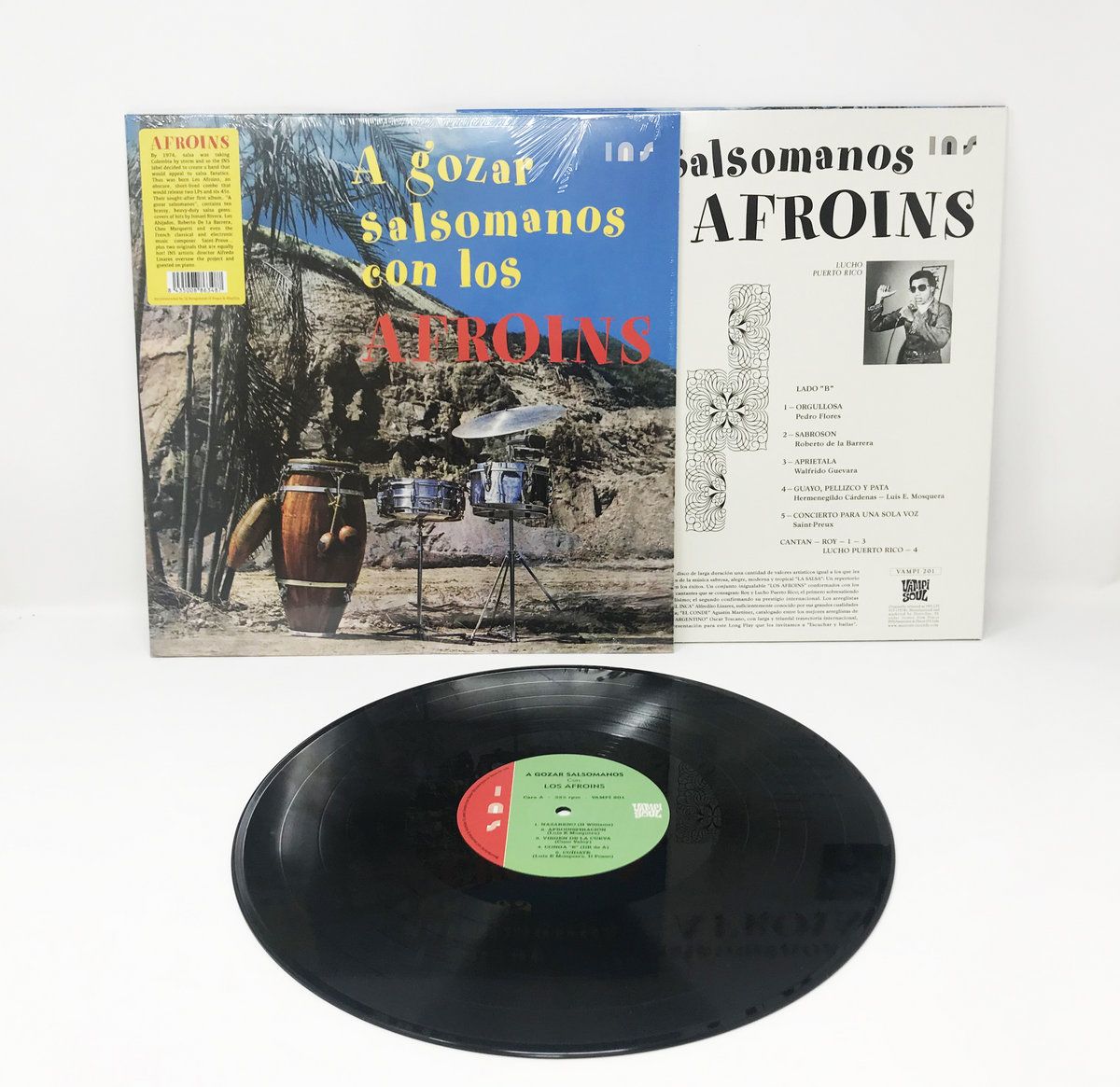 Los Afroins - A Gozar Salsomanos | Vampi Soul (VAMPI 201) - 2