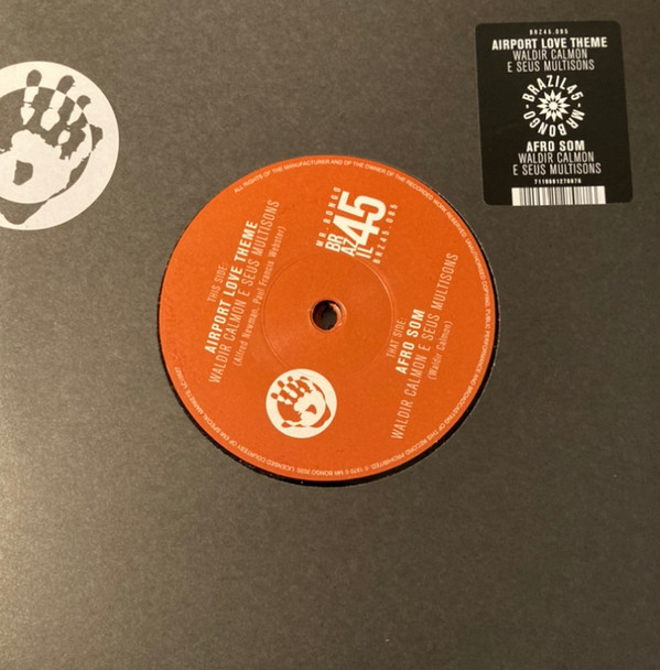 Waldir Calmon E Seus Multisons - Airport Love Theme / Afro Som | Mr Bongo (BRZ45 085) - 2