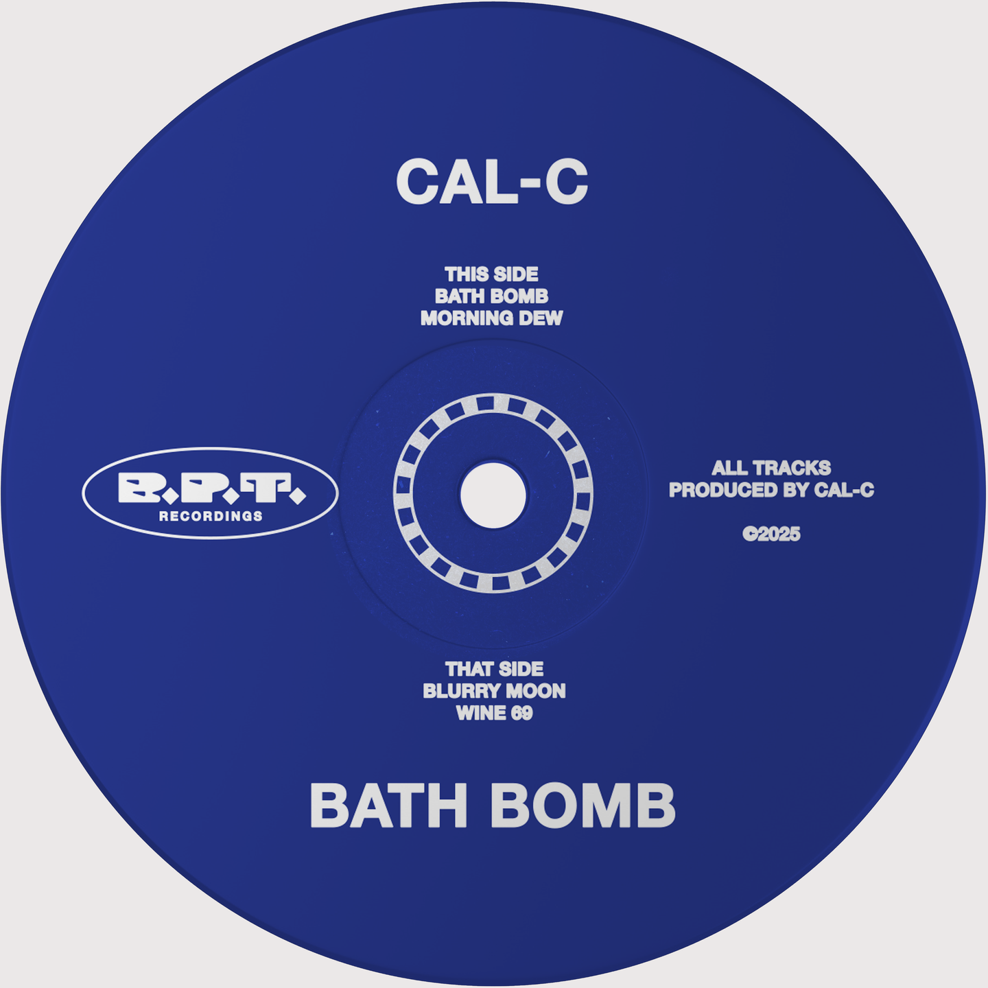 Cal C - Bath Bomb | Bar Part Time Recordings (BPT-001) - main