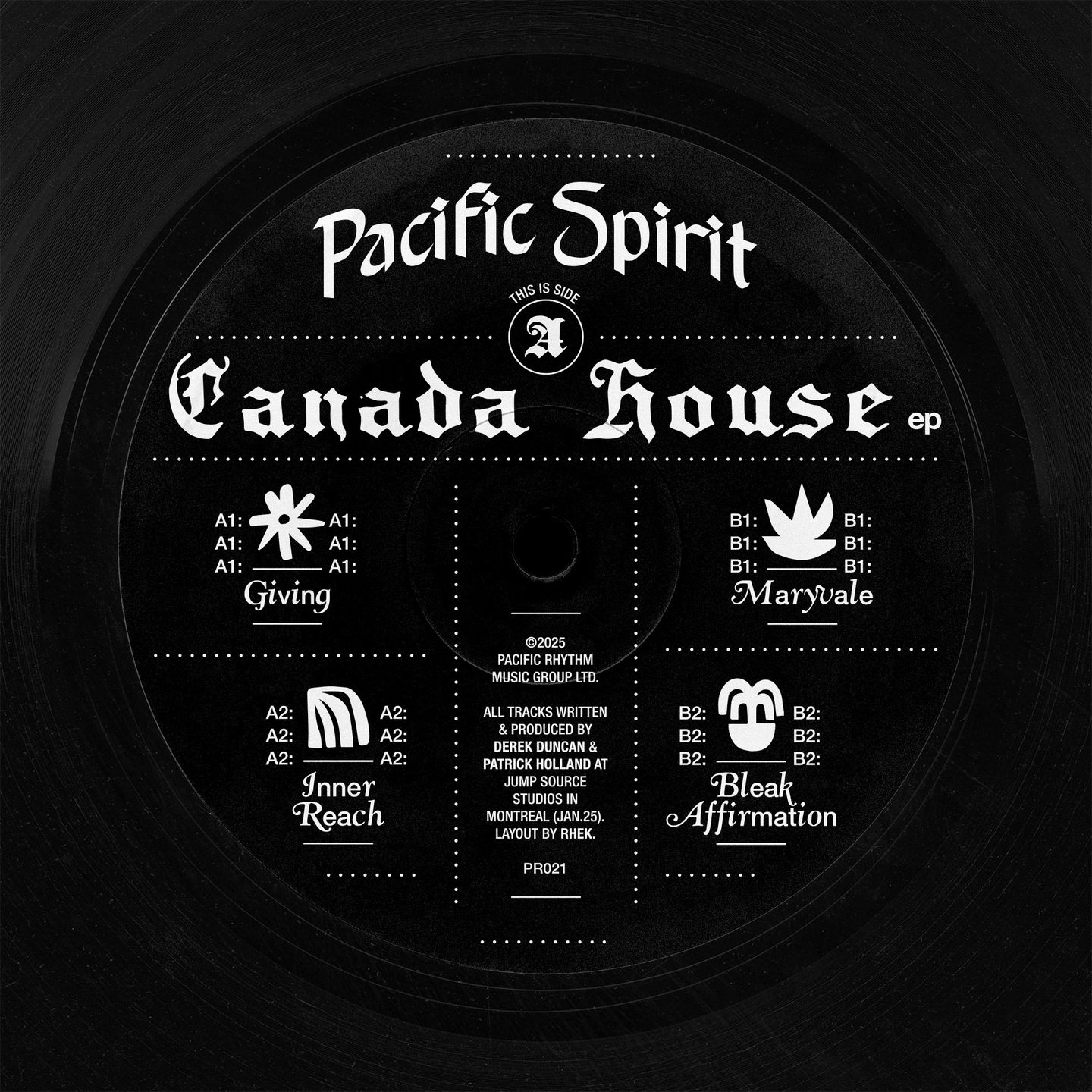 Pacific Spirit - Canada House EP | Pacific Rhythm (PR021)