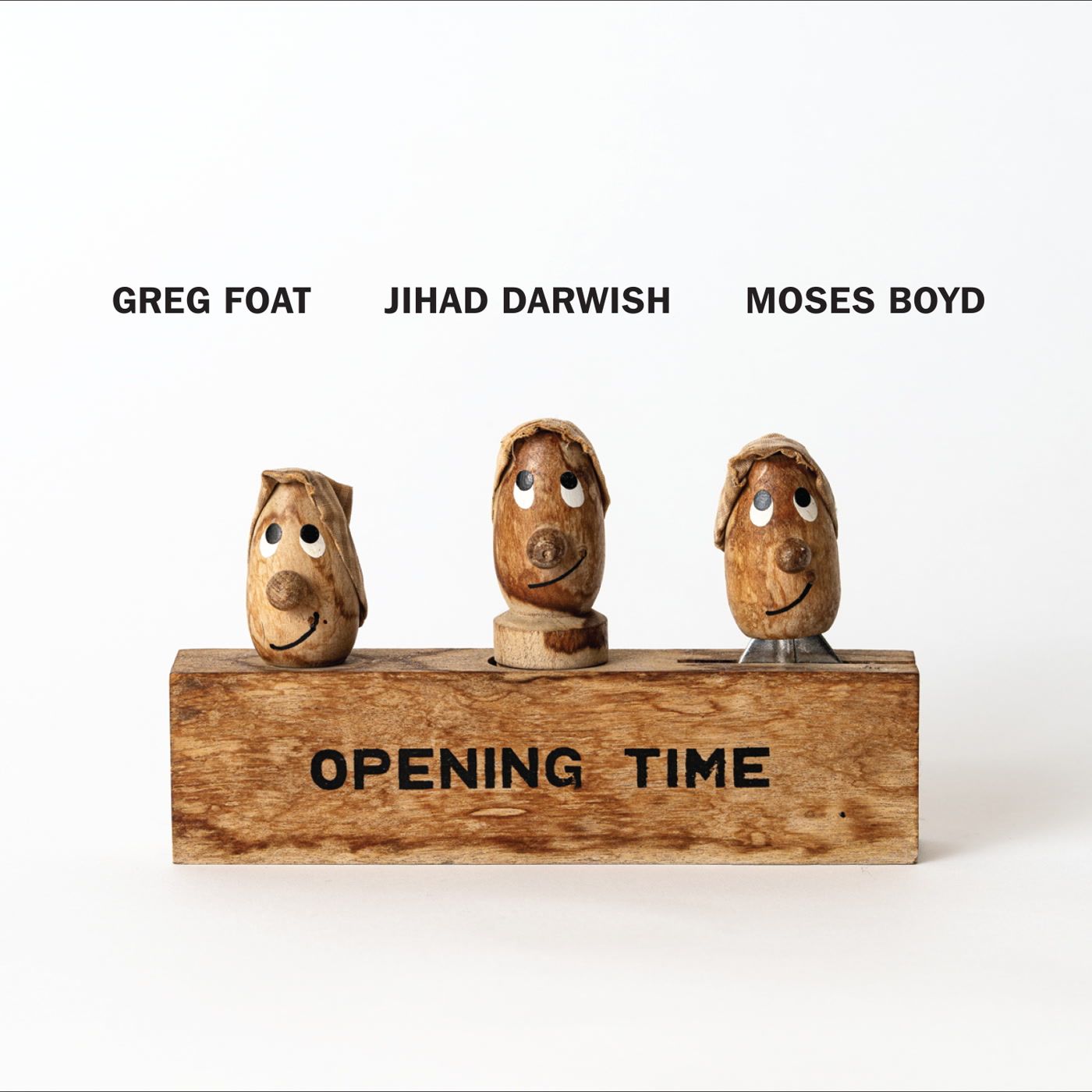 Greg Foat , Jihad Darwish & Moses Boyd - Opening Time | Blue Crystal Records (BCRLP 09) - main