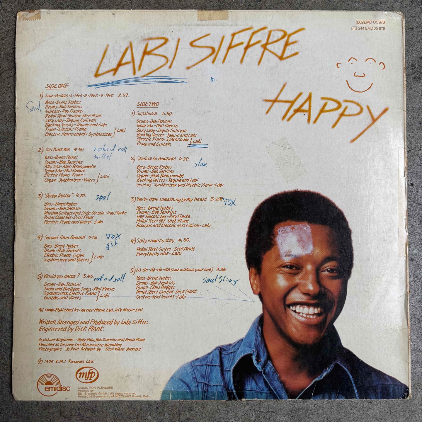 Labi Siffre - Happy | Emidisc (062 EMD 05 978) - 4