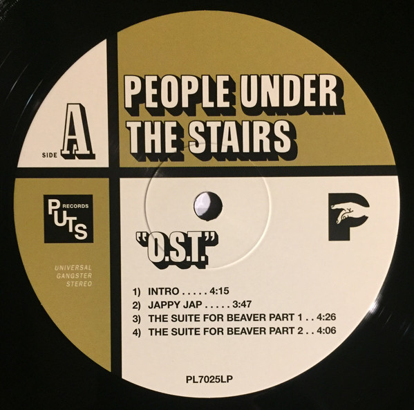People Under The Stairs - O.S.T. | Piecelock 70 (PL7025LP) - 8 People Under The Stairs - O.S.T. | Piecelock 70 (PL7025LP) - 8