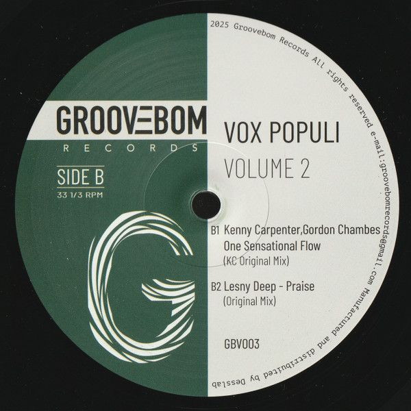Various - Vox Populi Volume 2 | Groovebom Records (GBV003)