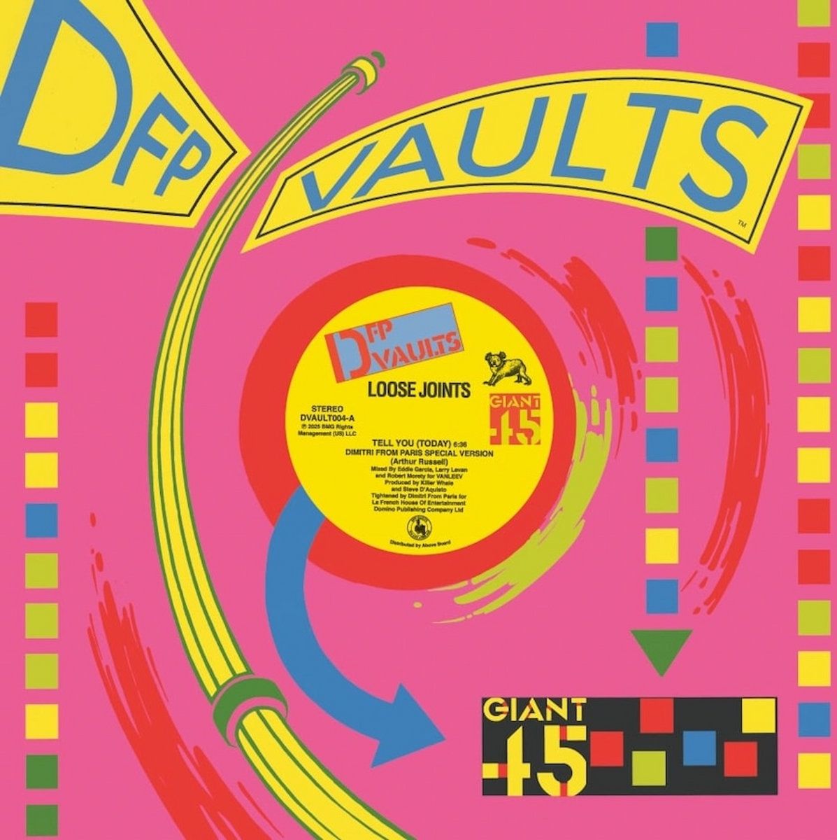 Loose Joints - Tell You (Today) (Dimitri From Paris Special Version) | DFP Vaults (DVAULT-004) - main