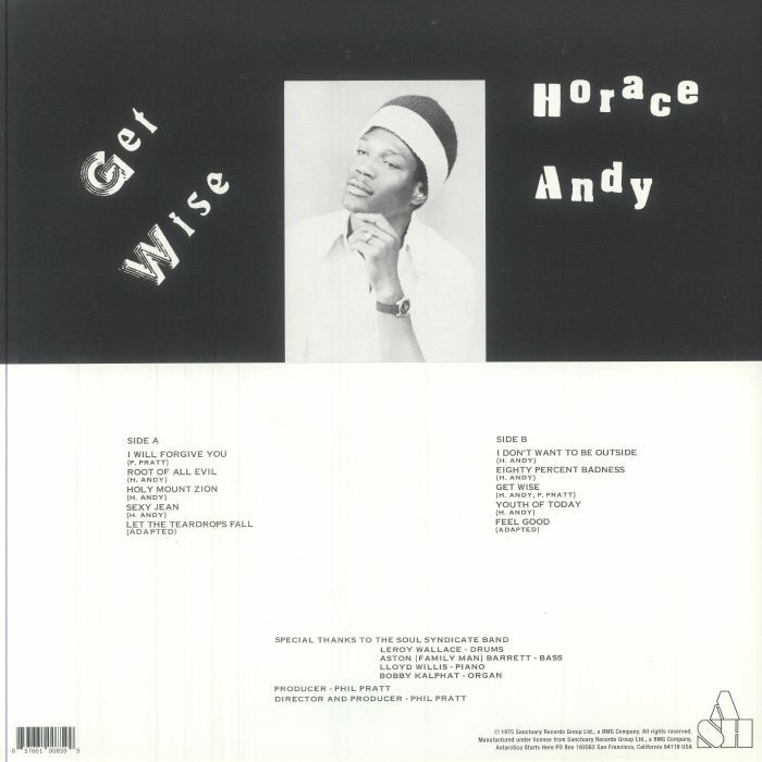 Horace Andy - Get Wise | Antarctica Starts Here (ASH711) - 2