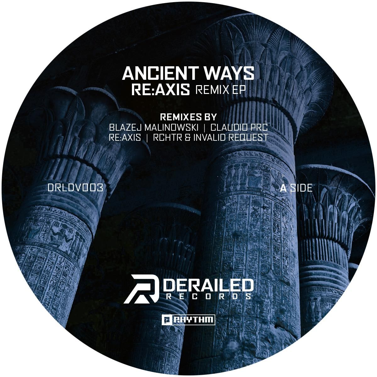Re:Axis - Ancient Ways (Remix EP)(Slightly Silver) | Planet Rhythm Records (DRLDV003) - main