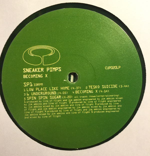 Sneaker Pimps - Becoming X | Clean Up Records (CUP020LP) - Galette Records Sneaker Pimps - Becoming X | Clean Up Records (CUP020LP) - Galette Records