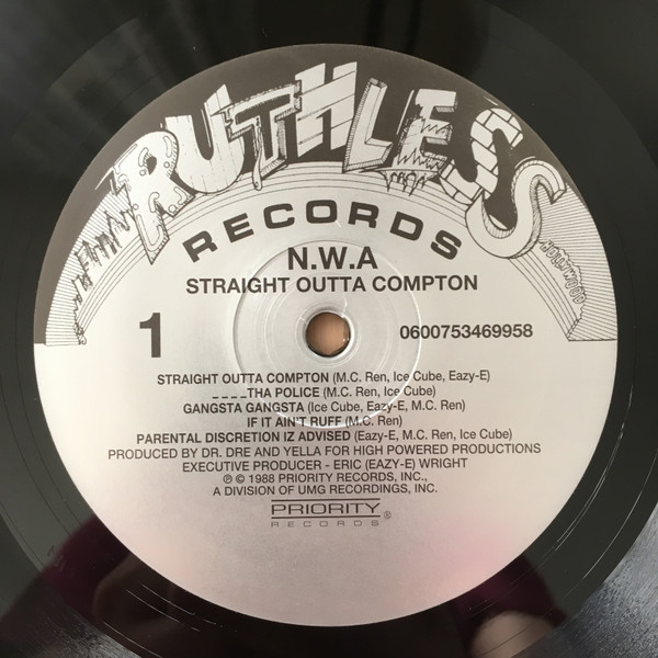 N.W.A - Straight Outta Compton | Ruthless Records
