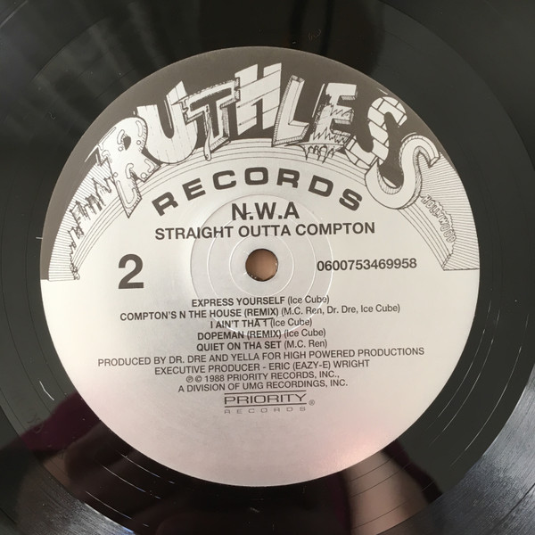 N.W.A - Straight Outta Compton | Ruthless Records (0600753469958)