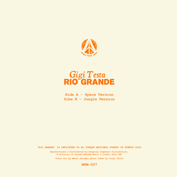 Gigi Testa - Rio Grande | World Peace Music (WPM-007) - 2