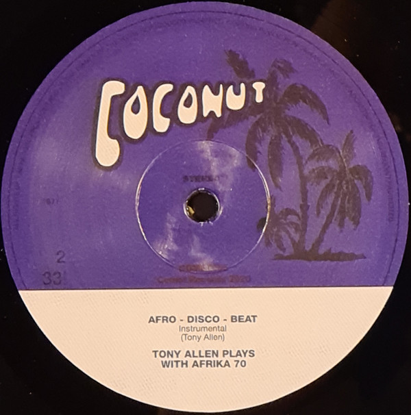 Tony Allen Plays With Africa 70 - Progress | Coconut (COMET095) - 4