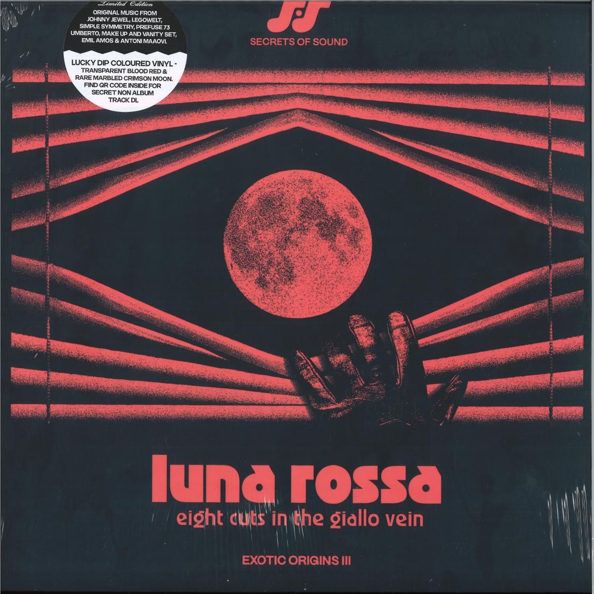 Various - Luna Rossa: Eight Cuts In The Giallo Vein | Secrets Of Sound (SOS 003)