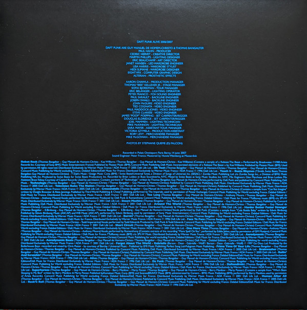 Daft Punk - Alive 2007 | ADA (01902996611964) - 3