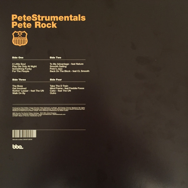 Pete Rock - PeteStrumentals | BBE (BBEBGLP002) - 4 Pete Rock - PeteStrumentals | BBE (BBEBGLP002) - 4