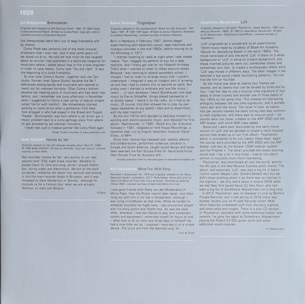 Close To The Noise Floor Presents… Additive Noise Function: Formative UK, European & North American Electronica 1978-84