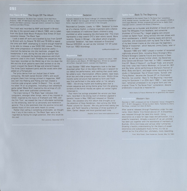 Close To The Noise Floor Presents… Additive Noise Function: Formative UK, European & North American Electronica 1978-84