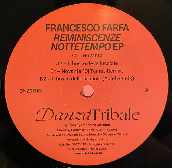 Reminiscenze Nottetempo EP