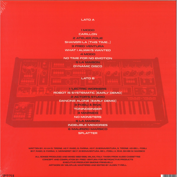 Milano Undiscovered [Early 80s Italo Disco & Synth Pop Experiments From Milan's Underground]